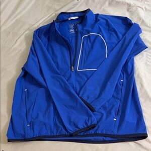 Tommy Bahama Royal Blue Windbreaker Jacket